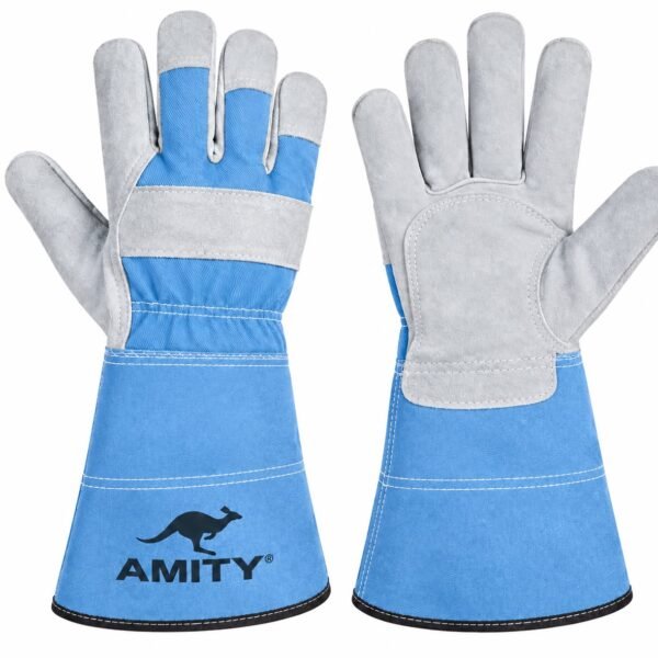AMITY Premium Leather Welding & Work Gloves